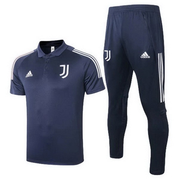 Polo Set Completo Juventus 20/21 Blu Navy